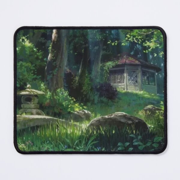 Item preview, Anime forest house landscape designed and sold by pompomcherryy.