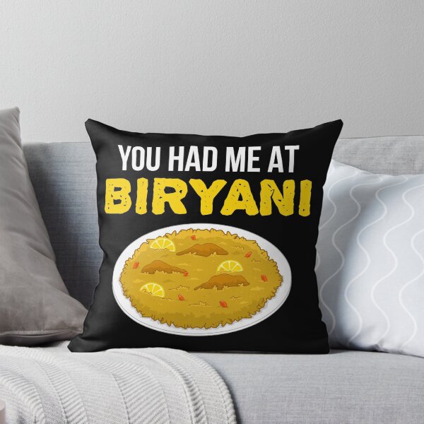 Item preview, Funny You Had Me At Biryani Indian Food Lovers design designed and sold by jakehughes2015.
