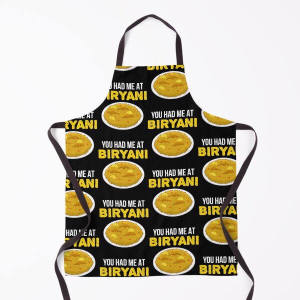 Item preview, Funny You Had Me At Biryani Indian Food Lovers design designed and sold by jakehughes2015.