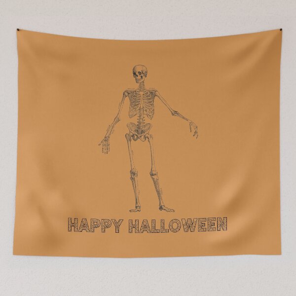 Item preview, Happy Halloween Skeleton designed and sold by magicbyrc.