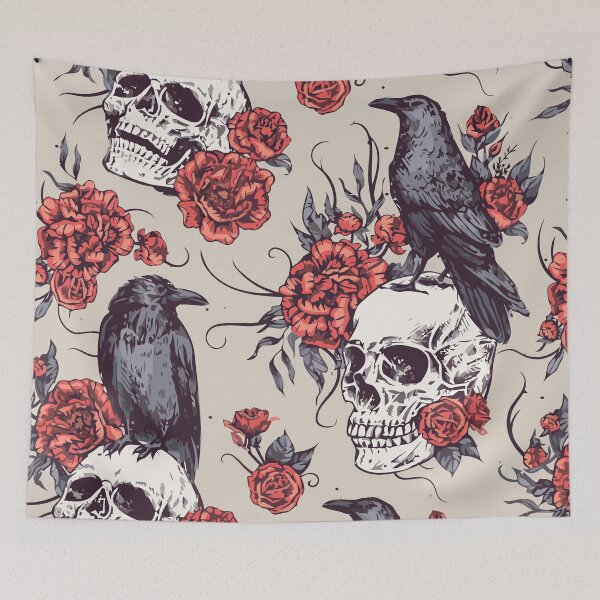 Item preview, Raven Skull designed and sold by zaher97.