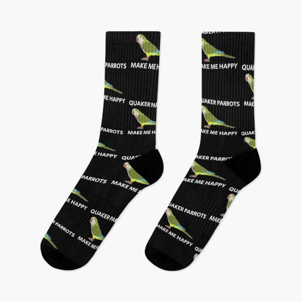 Item preview, Quaker Parrots Make Me Happy Parakeet Lover product designed and sold by jakehughes2015.