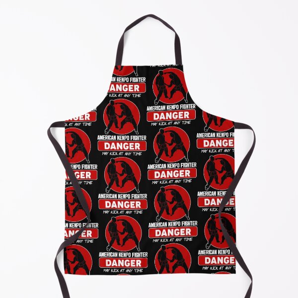 Item preview, Funny American Kenpo Karate Tournament Danger Kick design designed and sold by jakehughes2015.