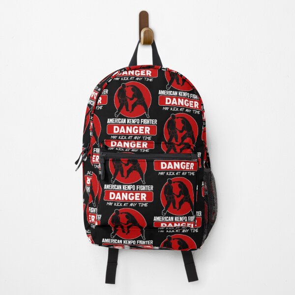 Item preview, Funny American Kenpo Karate Tournament Danger Kick design designed and sold by jakehughes2015.