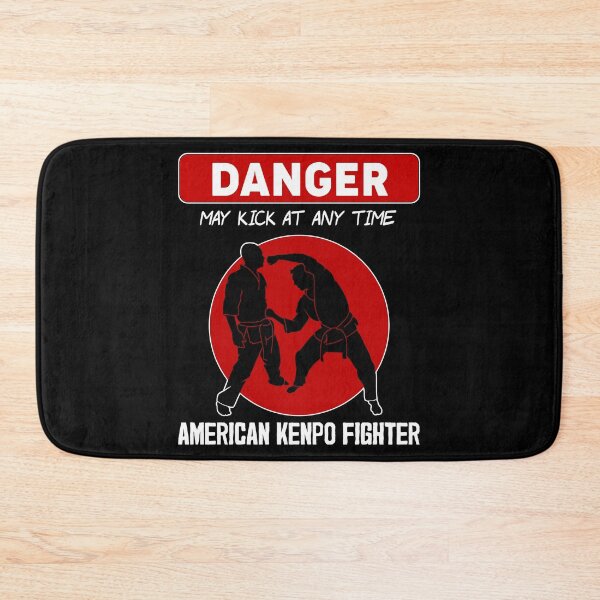 Item preview, Funny American Kenpo Karate Tournament Danger Kick design designed and sold by jakehughes2015.