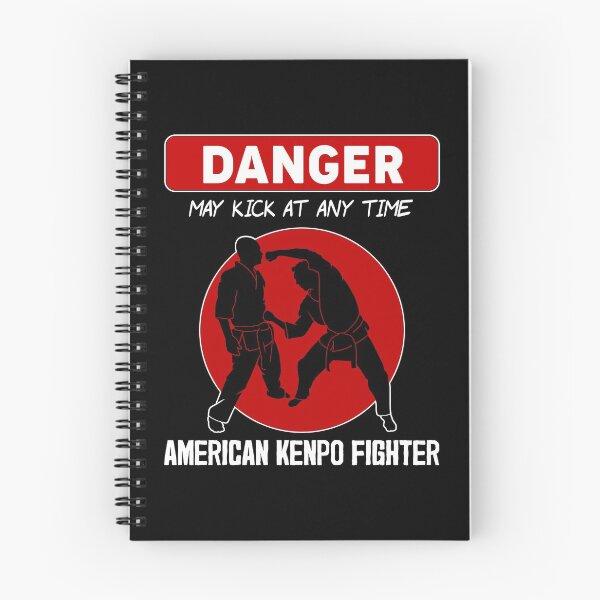 Item preview, Funny American Kenpo Karate Tournament Danger Kick design designed and sold by jakehughes2015.