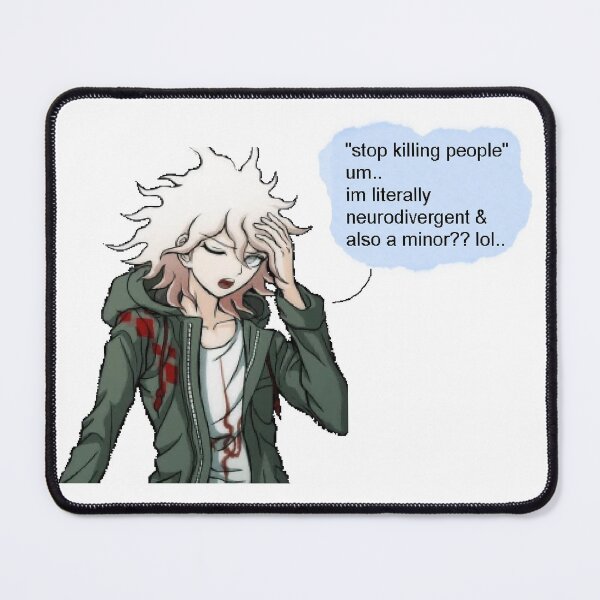 Item preview, komaeda literally neurodivergent and also a minor designed and sold by yugiohcerealbox.