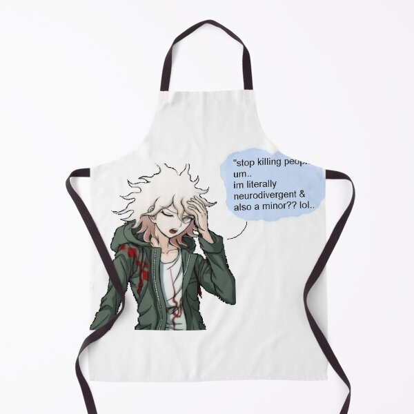 Item preview, komaeda literally neurodivergent and also a minor designed and sold by yugiohcerealbox.