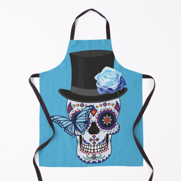 Item preview, Lecatso Blue Skull designed and sold by LeCattArtist.
