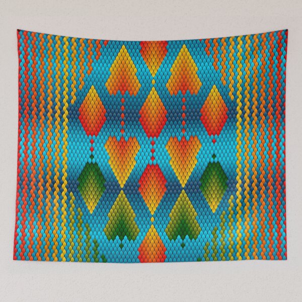 Item preview,  Fan Art. Abstraction, pattern, background, ornament of bright colors of autumn. designed and sold by Ihor Ivanov.