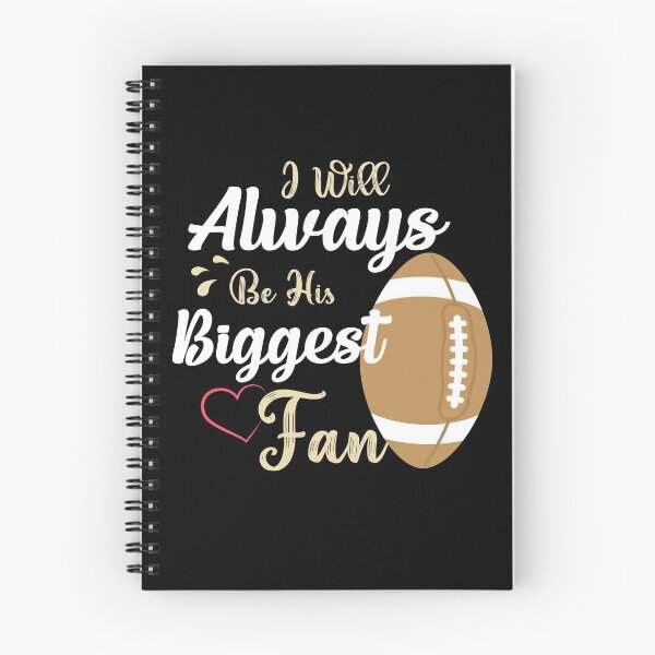 Item preview, I’ll Always Be His Biggest Fan - Football Game Day - rugby womens designed and sold by NiceSpot.