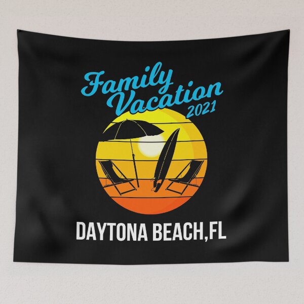 Item preview, Fun Family Matching Daytona Beach Florida Vacation 2021 graphic designed and sold by jakehughes2015.