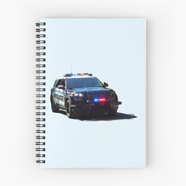 Item preview, Coche de policía designed and sold by Susan Savad.