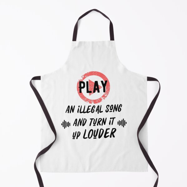 Item preview, Play An Illegal Song And Turn It Louder designed and sold by QlickDesign.