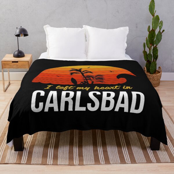Item preview, Funny Carlsbad California Vacation I Left My Heart print designed and sold by jakehughes2015.