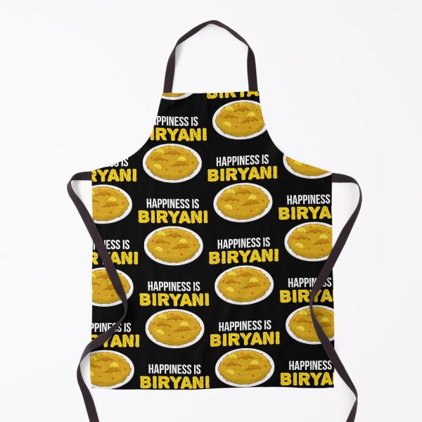 Item preview, Funny Happiness Is Biryani Indian Food Lovers graphic designed and sold by jakehughes2015.