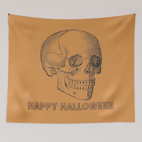 Item preview, Happy Halloween Skull designed and sold by magicbyrc.