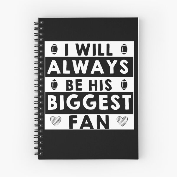 Item preview,  I’ll Always Be His Biggest Fan - Football Game Day - rugby womens designed and sold by NiceSpot.
