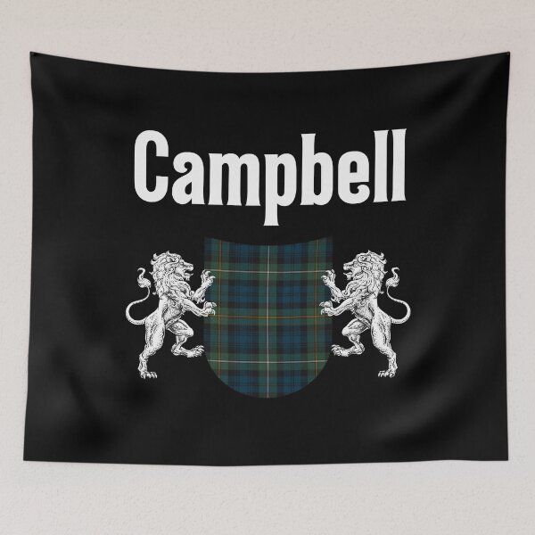 Item preview, Campbell Of Argyll Clan Scottish Name Coat Of Arms Tartan designed and sold by RosiesSticks.