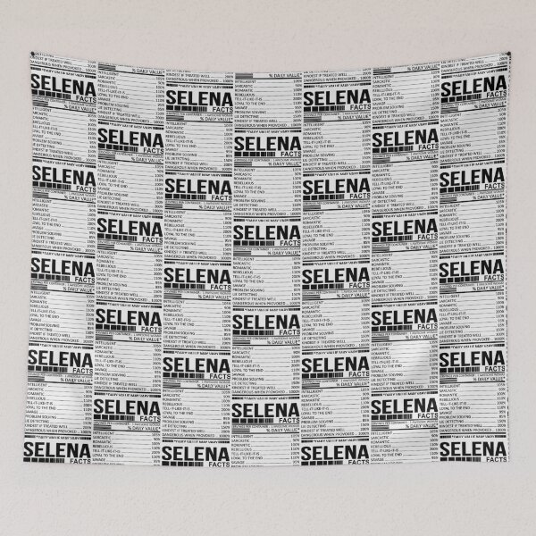 Item preview, SELENA Nutrition Facts| Perfect Gift designed and sold by nancymaine.