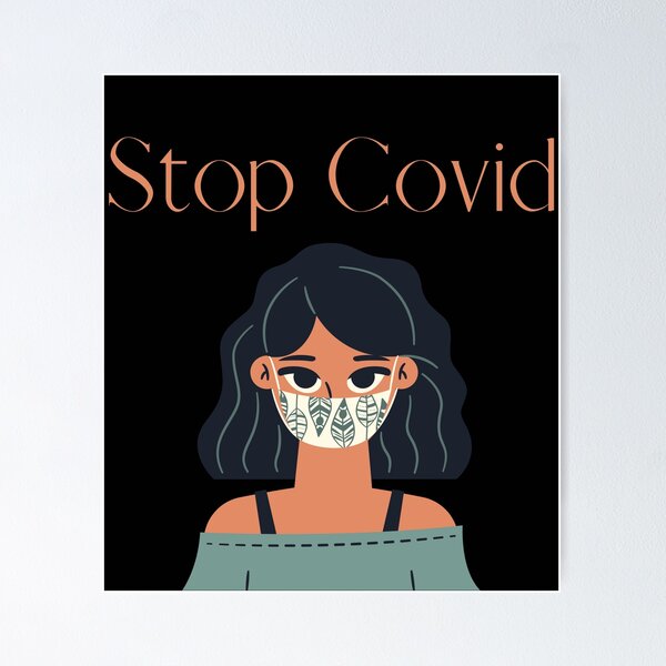 Item preview, Stop Covid designed and sold by ArtistKatieJ.
