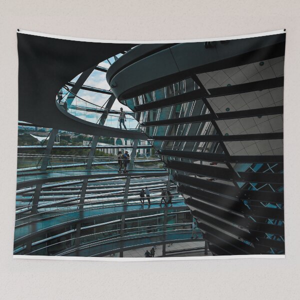 Item preview, Reichstag Dome, Berlin - Photographic Print designed and sold by rawdesignsni.