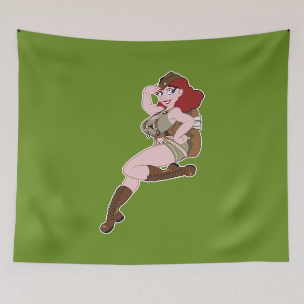 Item preview, Airborne Pinup Cartoon Style  designed and sold by baggss.