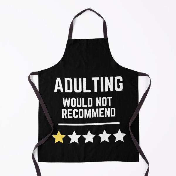 Item preview, Adulting.  Would Not Recommend. designed and sold by NineSevenFour.