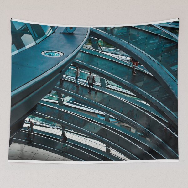 Item preview, Reichstag Dome Walkway - Photographic Print designed and sold by rawdesignsni.
