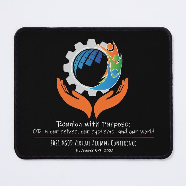 MSOD 2021 Virtual Conference (Best for dark backgrounds) Mouse Pad