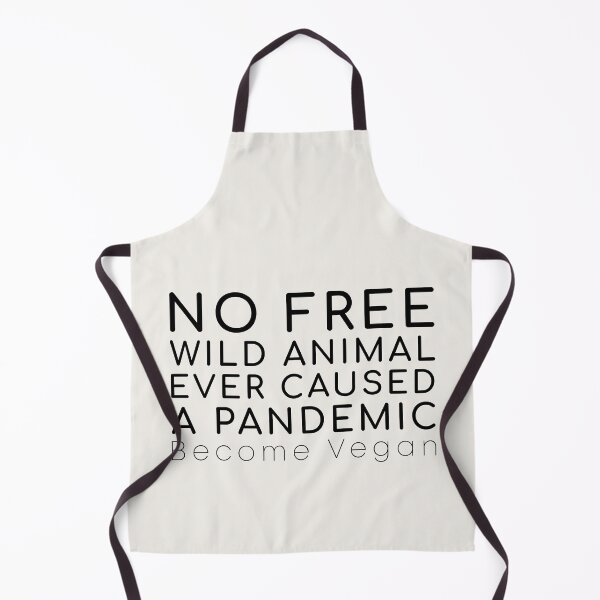 Item preview, No wild animal - vegan message designed and sold by reIntegration.
