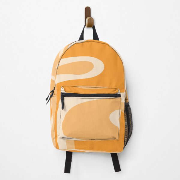 Item preview, Copacetic Retro Abstract in Light Pumpkin Orange designed and sold by kierkegaard.