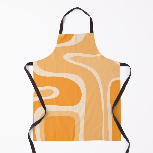 Item preview, Copacetic Retro Abstract in Light Pumpkin Orange designed and sold by kierkegaard.