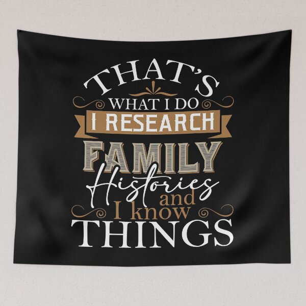 Item preview, I Research Family Histories - Genealogy Genealogist Ancestry designed and sold by ITHROWTRAINZDS.