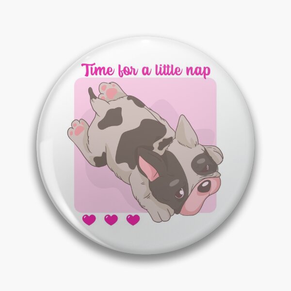 Item preview, Time for a little nap - bulldog designed and sold by Hallaballoo.