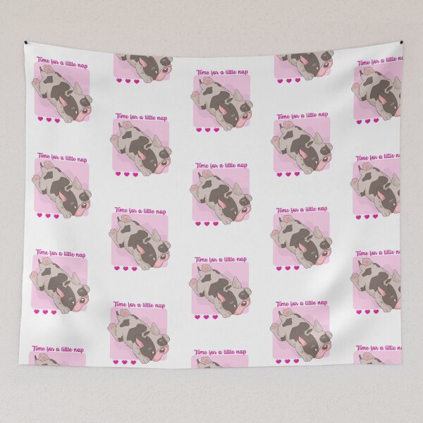Item preview, Time for a little nap - bulldog designed and sold by Hallaballoo.