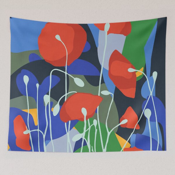Item preview, Poppy Field designed and sold by TheaDesign.