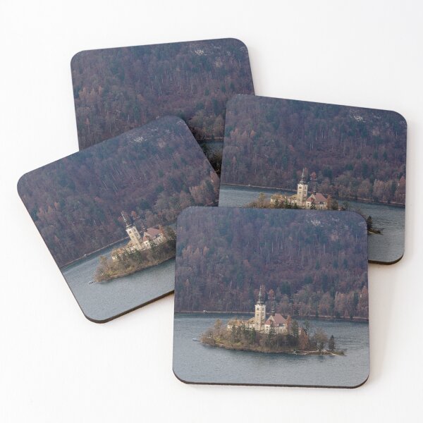Artikelvorschau, Die Insel und der See von Bled in Slowenien entworfen und verkauft von pietrofoto.