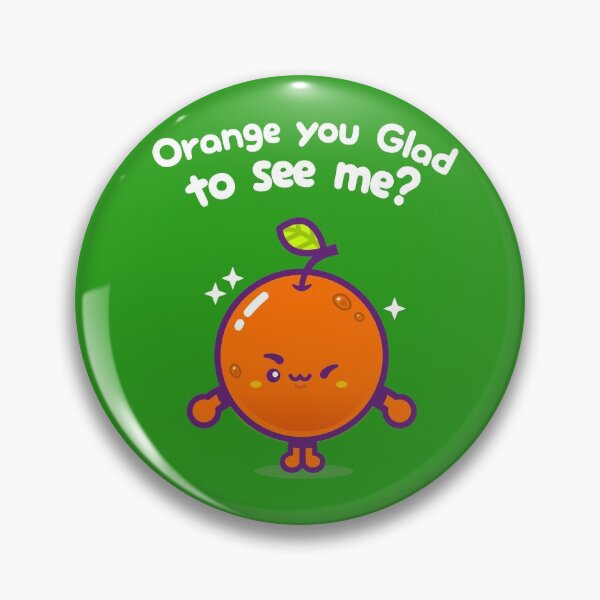 Item preview, Orange You Glad To See Me? (Mini) designed and sold by ArigatoDesigns.