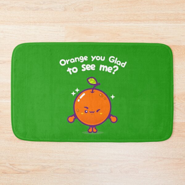 Item preview, Orange You Glad To See Me? (Mini) designed and sold by ArigatoDesigns.