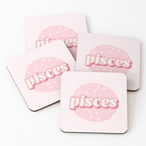 Item preview, Retro Pixel Pisces Astrology designed and sold by zaykovadesigns.