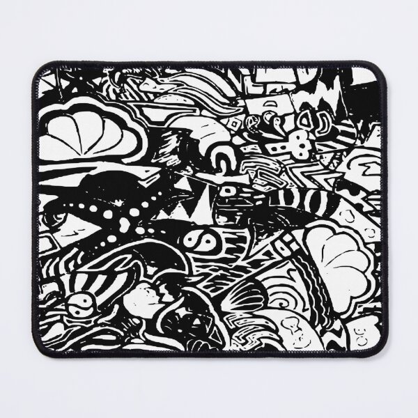 Item preview, Random Pattern | Doodle Art (LH : Dark) designed and sold by the-krisney-way.
