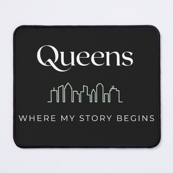 Item preview, Queens pride with skyline where my story begins designed and sold by DoloresAlaire.
