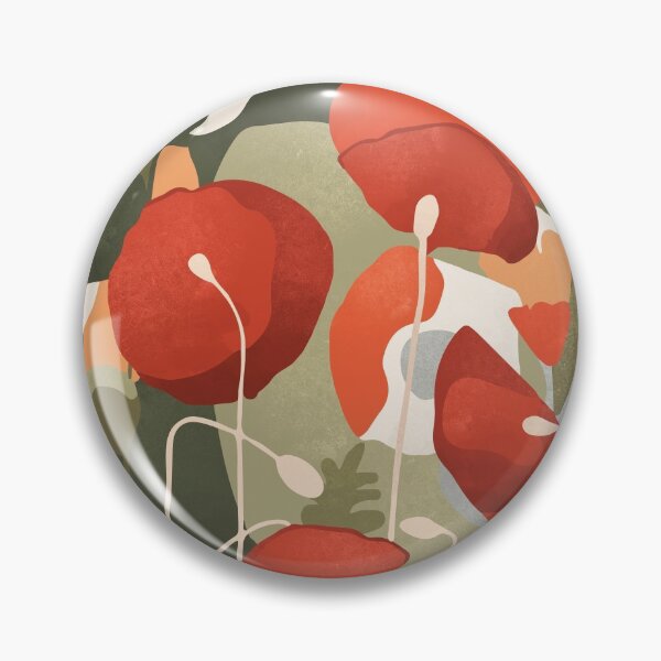 Item preview, And far and wide, in a scarlet tide, The poppy's bonfire spread. designed and sold by TheaDesign.