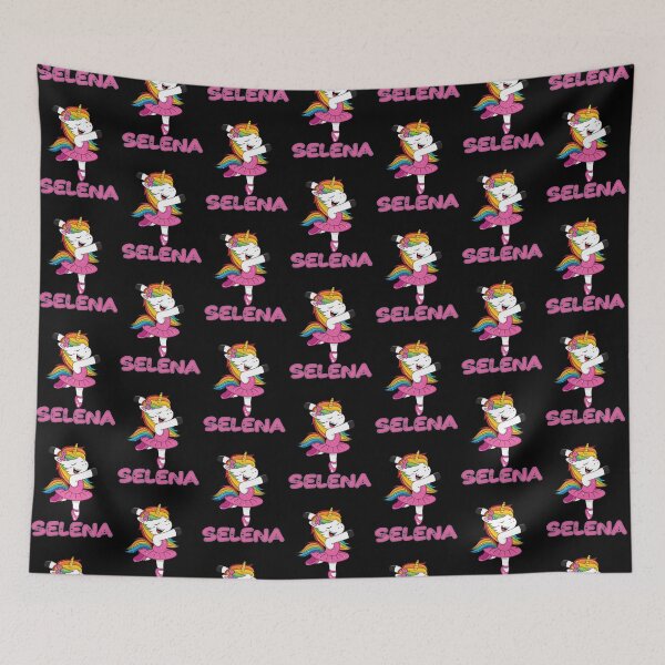 Item preview, Selena Pink  Selena The Dancing Unicorn - Special Personalised Gift For Selena| Perfect Gift designed and sold by nancymaine.