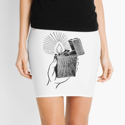 Light in the dark Mini Skirt