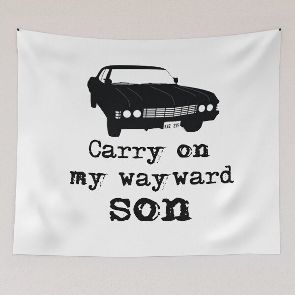 Item preview, Carry on my wayward son designed and sold by peggieprints.