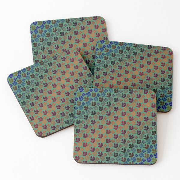 Item preview, Cool Floral Pattern Viridian designed and sold by MC Art Studio.