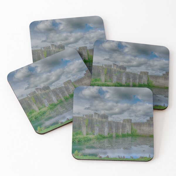 Item preview, Caerphilly Castle Grand Front designed and sold by Steve Purnell Photography.