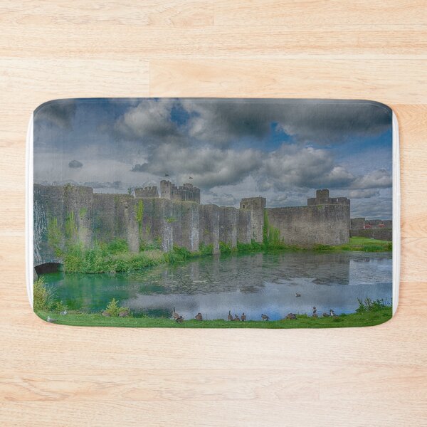 Item preview, Caerphilly Castle Grand Front designed and sold by Steve Purnell Photography.